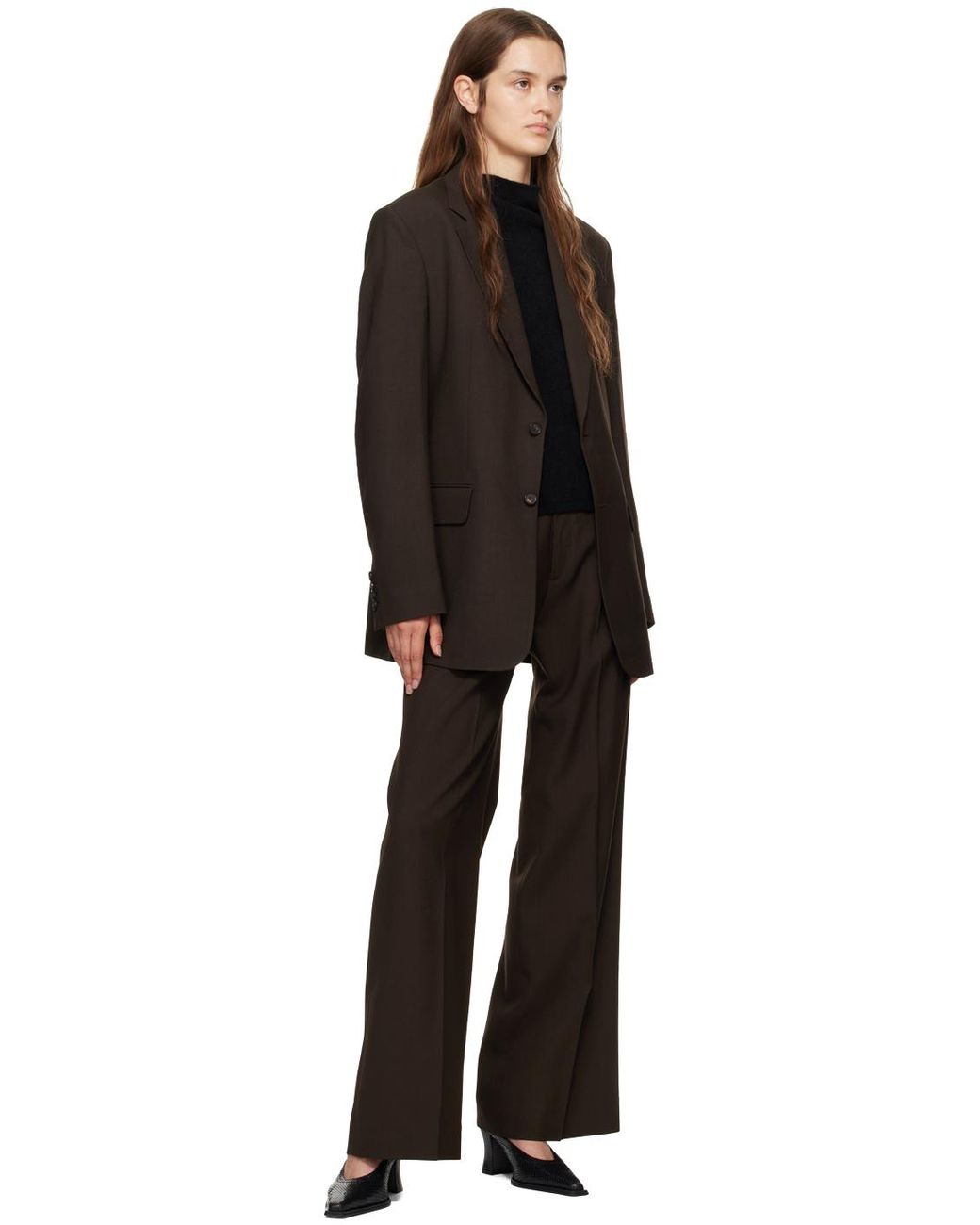 mmj 【FILIPPA K】darcey wool jacket Filippa K Darcey Wool Trousers in Black | Lyst
