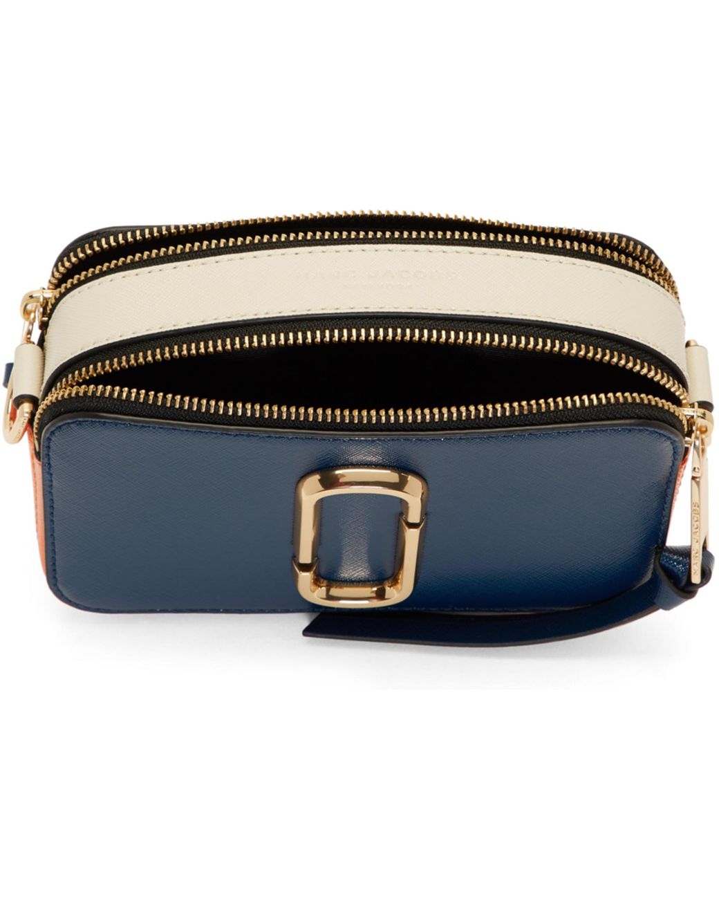 Cross body bags Marc Jacobs - Snapshot vintage blue small bag - M0013538497