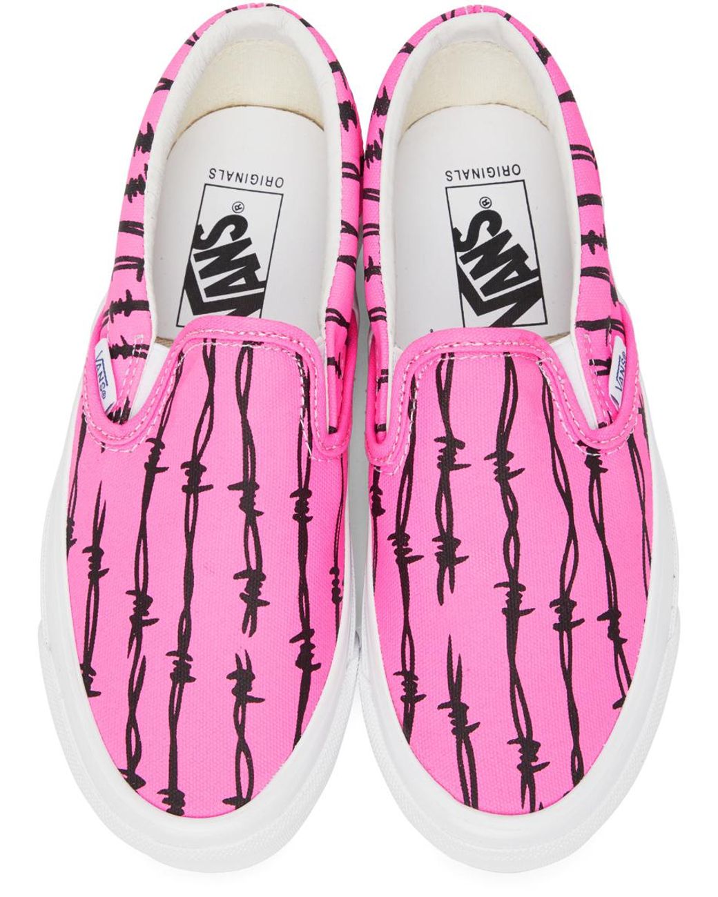 vans vault barbed wire