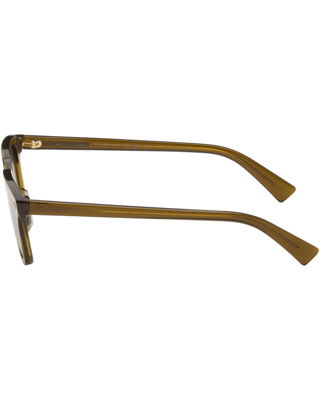 Bottega Veneta Black Triangle Sunglasses for men