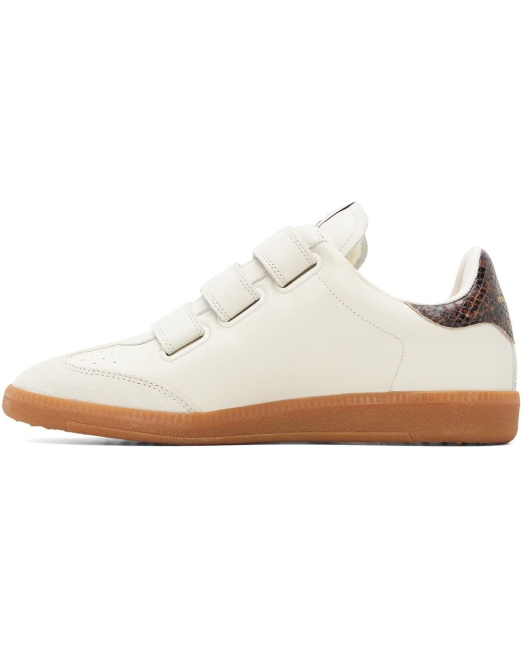 Isabel Marant White Beth Sneakers