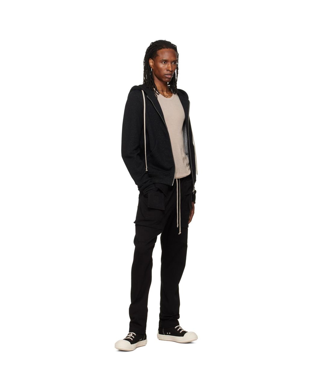 Rick Owens Black Tower Sneaks Sneakers for men