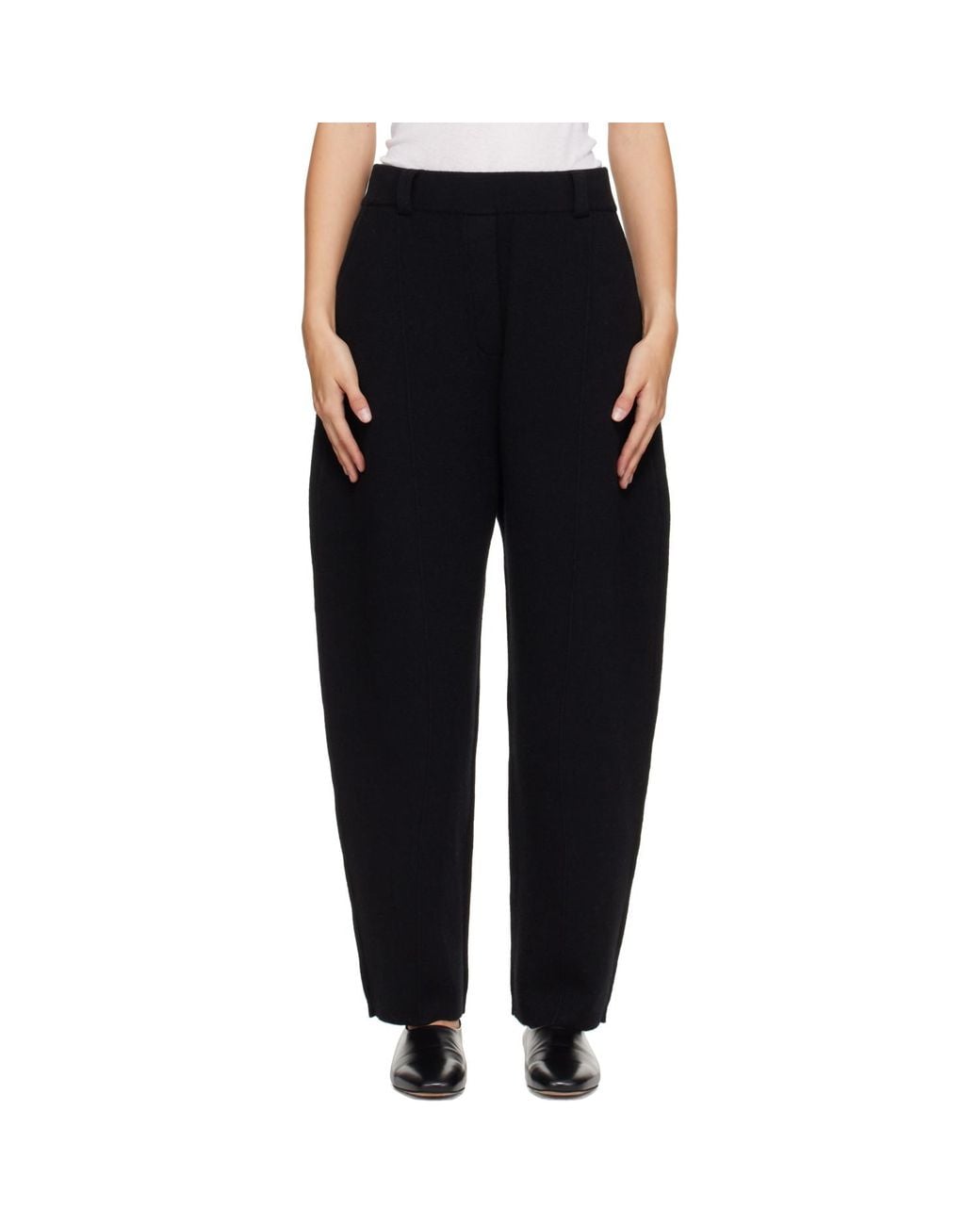 Lisa Yang Black Wrenda Trousers