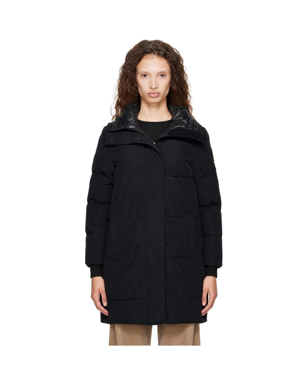 Canada Goose Black Tonal Disc Louise Down Parka