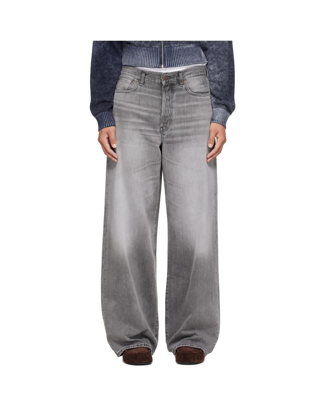 Jean 1981 Gris Acne pour homme en coloris Gray