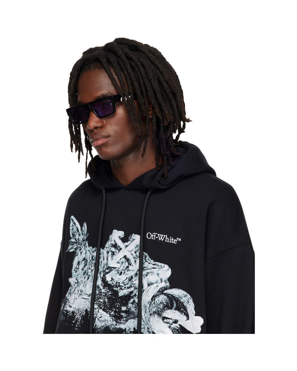Off-White c/o Virgil Abloh Blue Montgomery Sunglasses for men