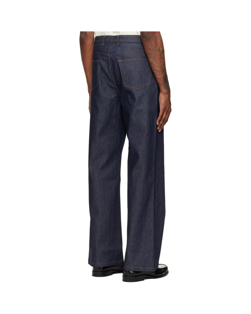 A.P.C. Blue Aaron Jeans for men