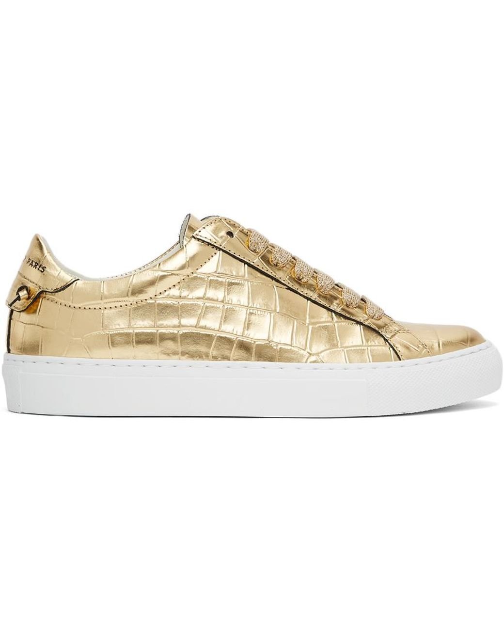 Givenchy Croc Urban Knots Sneakers in Metallic Lyst UK
