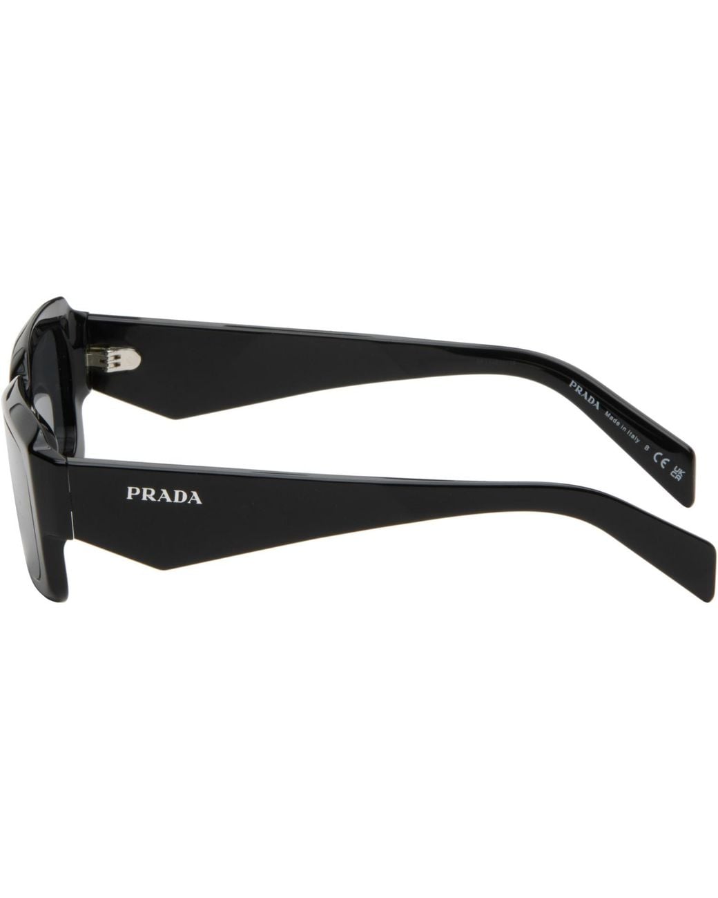Prada Black 'Prada Symbole' Sunglasses for men