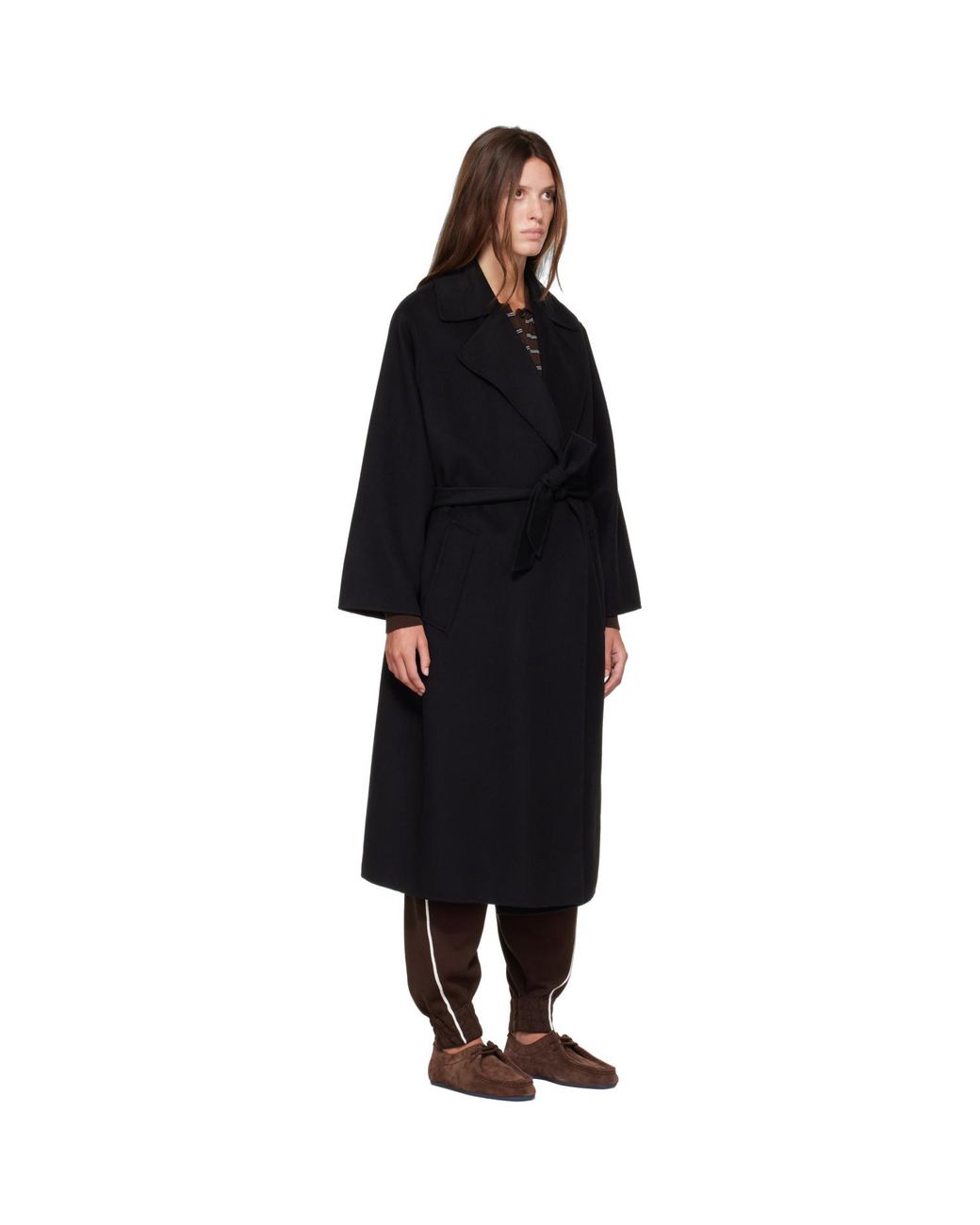 Weekend by Maxmara Black Operoso Coat