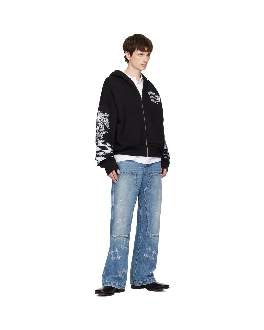 Amiri Blue Ma Quad Carpenter Jeans for men