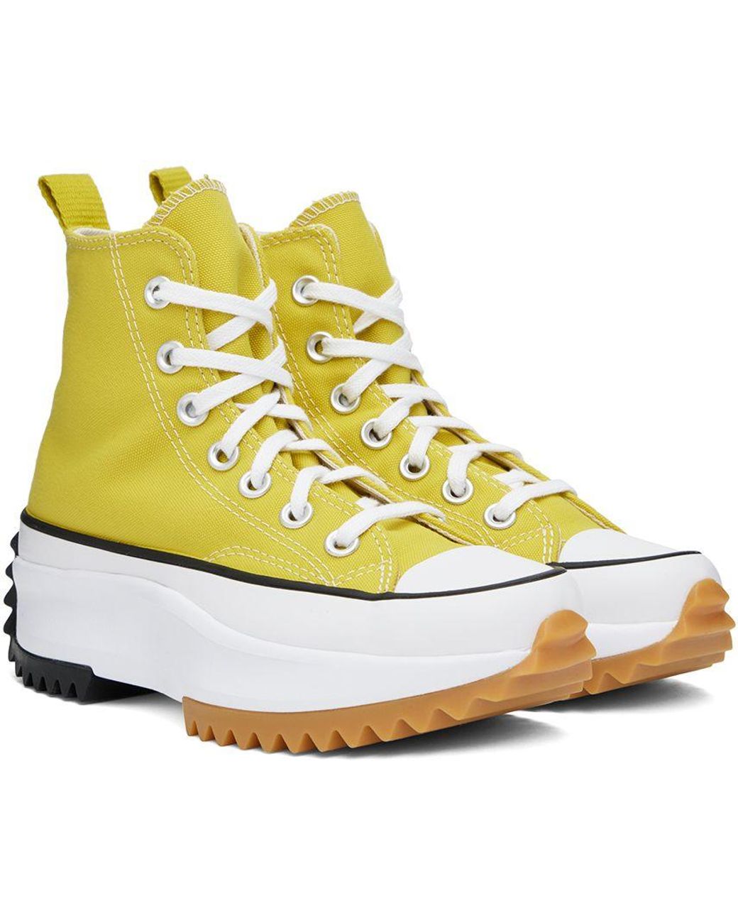 converse run star hike yellow shop