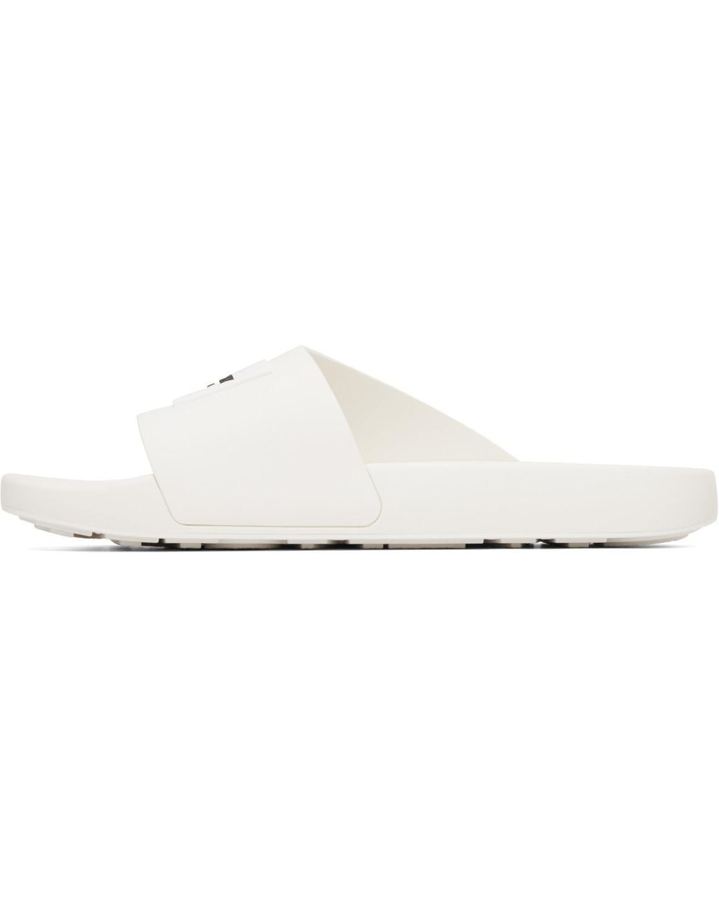 Givenchy White Label Mule Slides for men