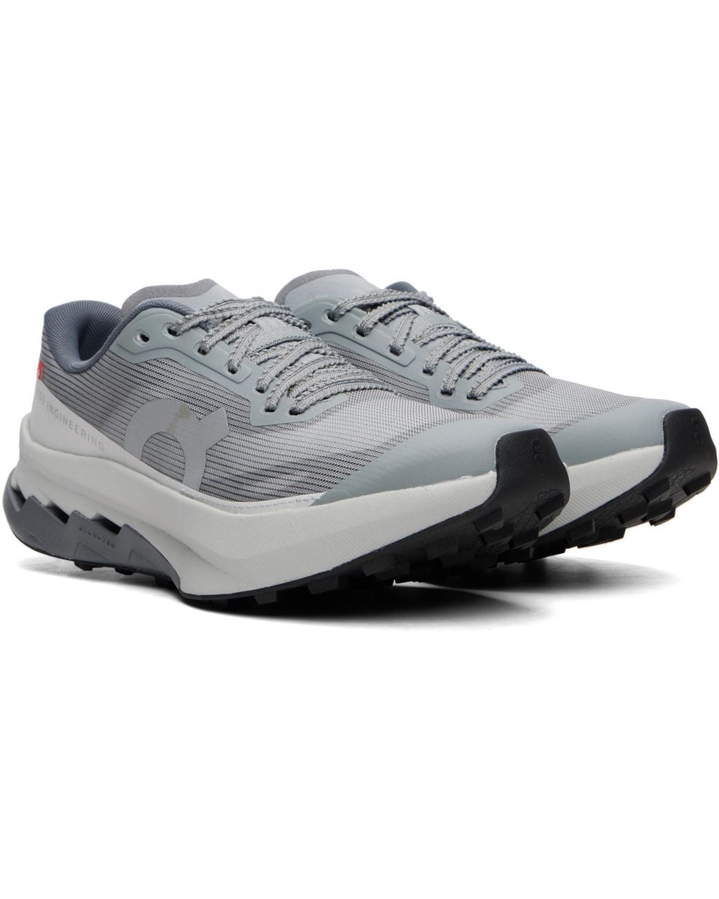 On Shoes Gray Cloudultra Peak Sneakers