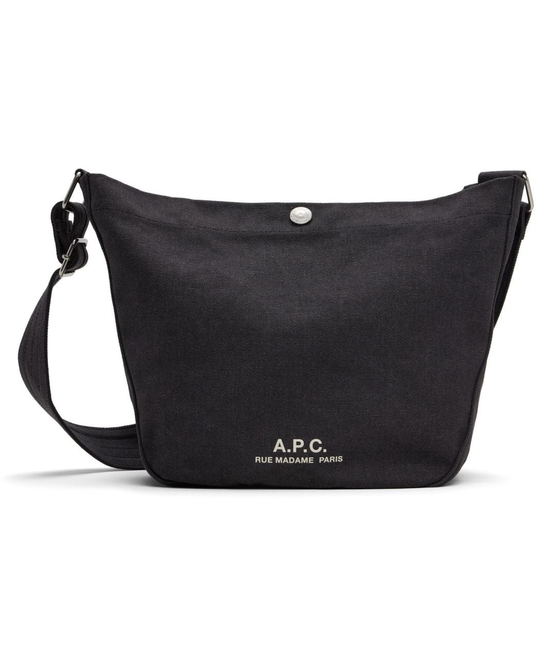 A.P.C. Black Journal Small Satchel