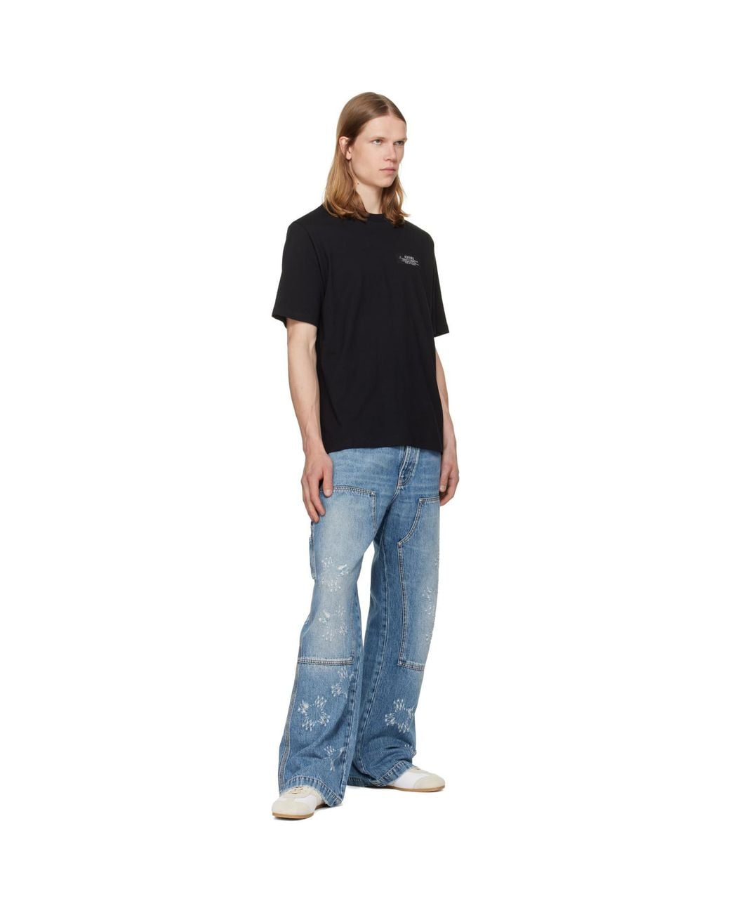 Amiri Black Spirit' T-Shirt for men