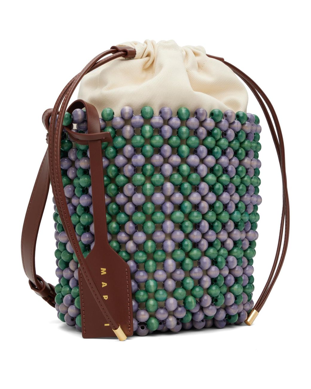 Marni Green Beads Bag