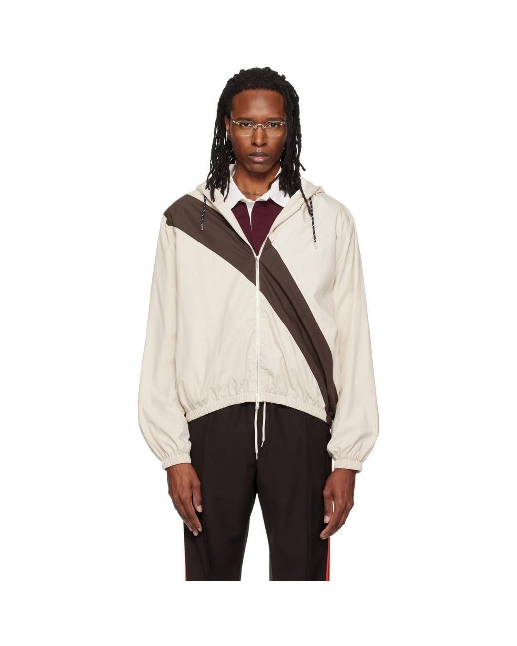 Wales Bonner Natural Off- Kalpa Jacket for men