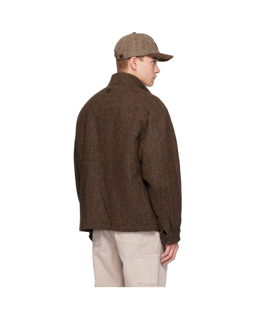 Wooyoungmi Brown Wool Jacket for men