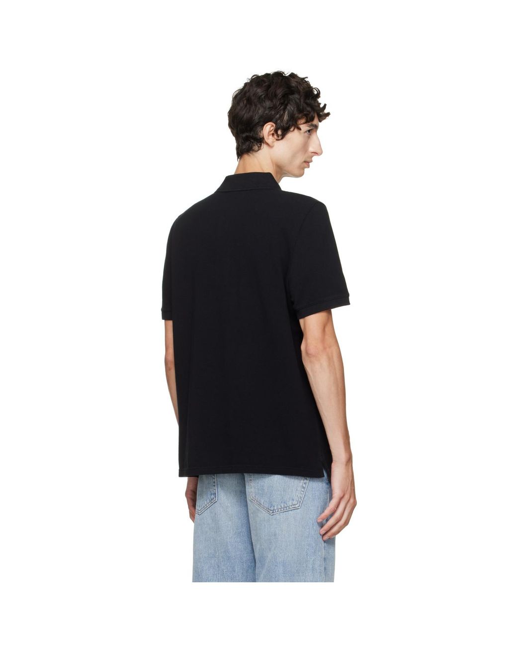 Maison Kitsuné Black Fox Head Regular Polo for men