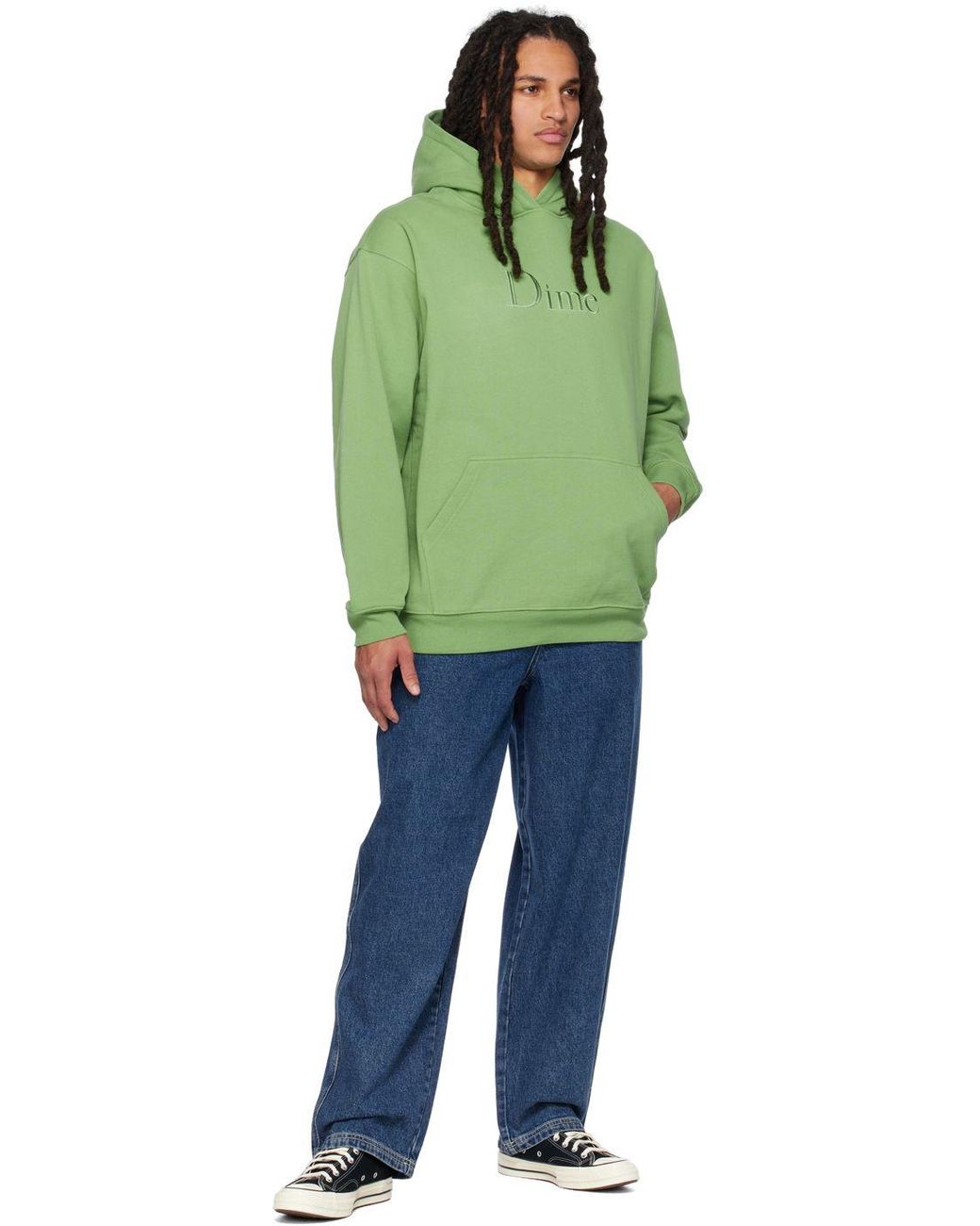 Dime Indigo baggy Jeans in Blue for Men | Lyst