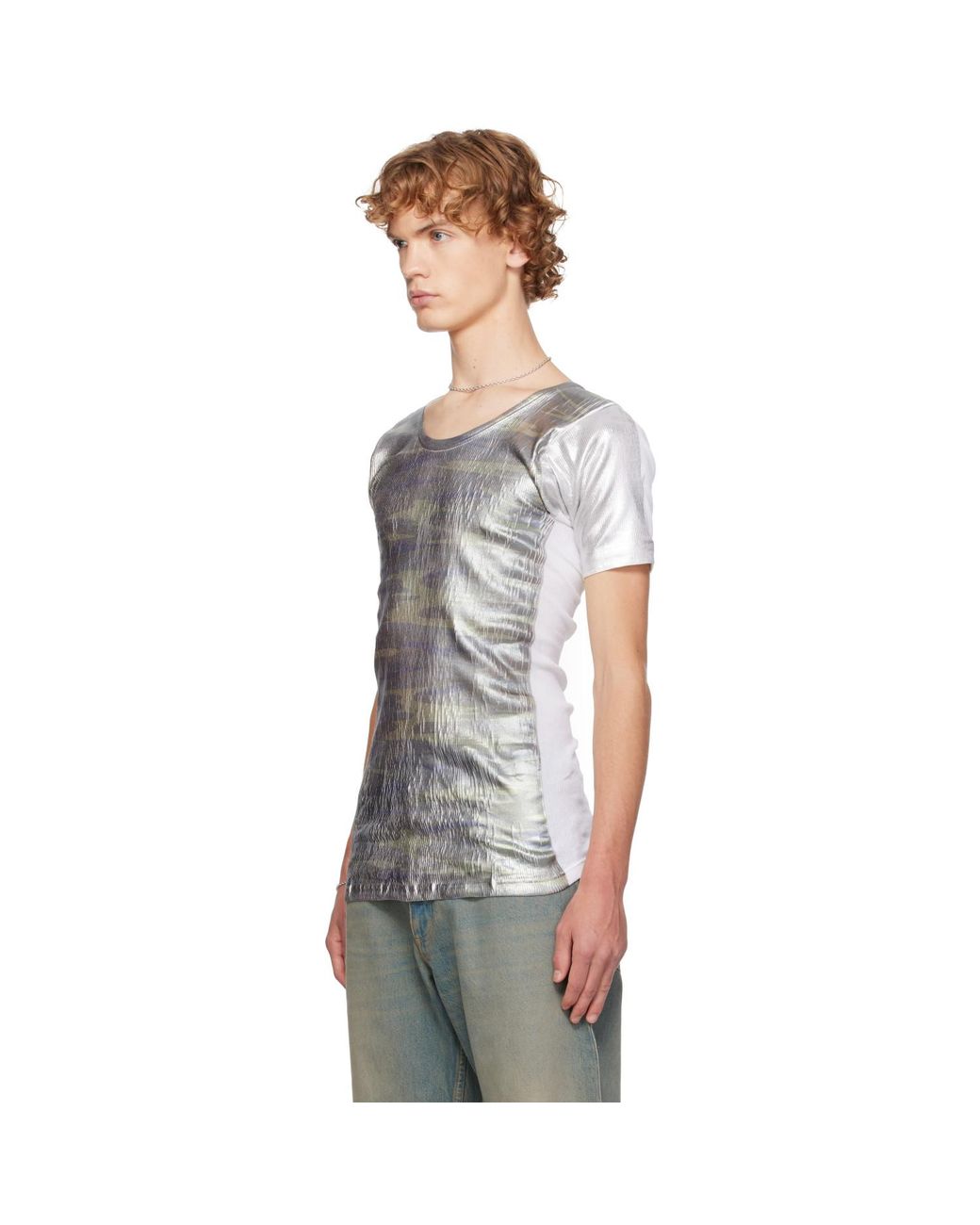 SECONDA Gray Ssense Exclusive Khaki & T-Shirt for men