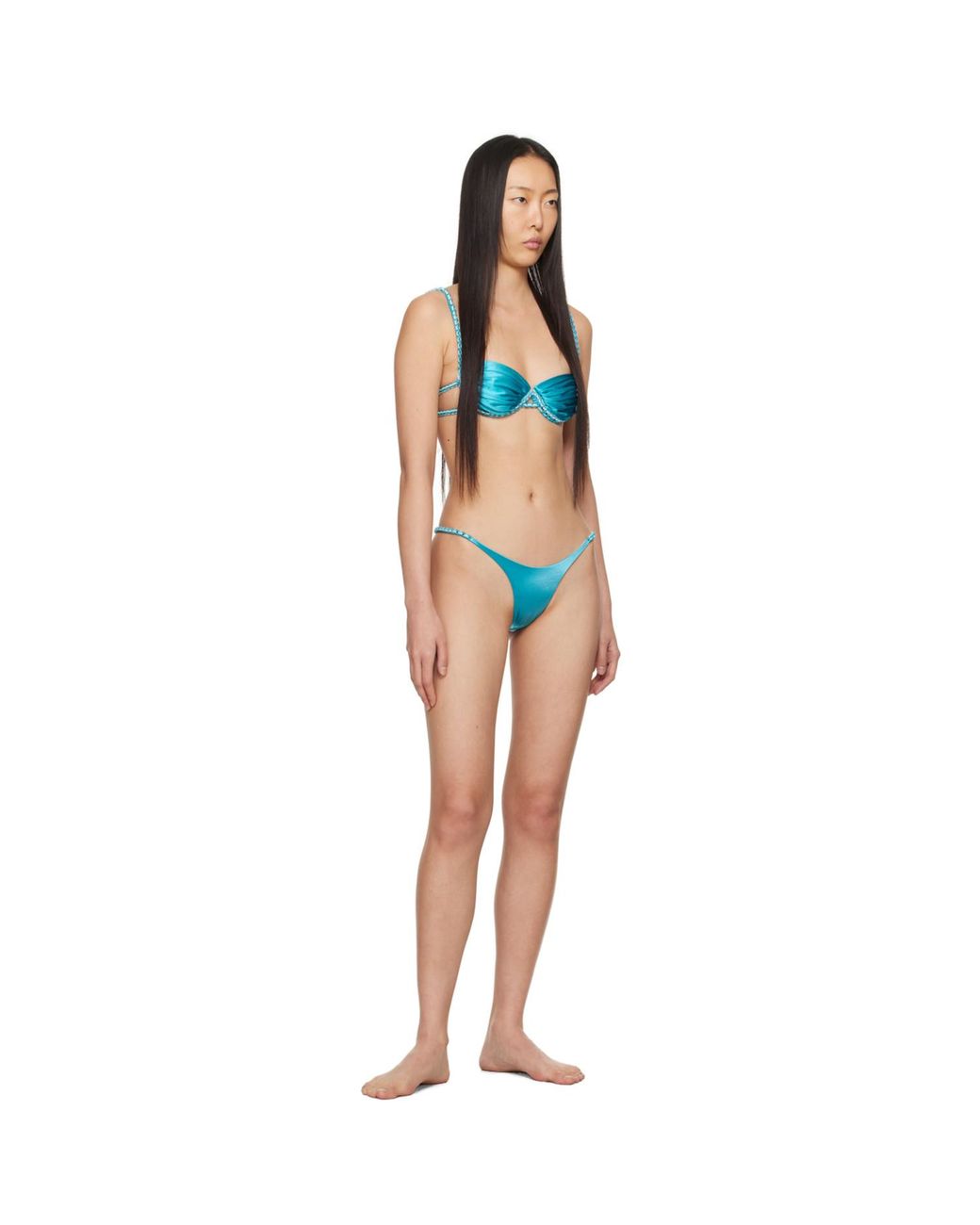 Isa Boulder Black Ssense Exclusive Full Chain & Chain Bikini