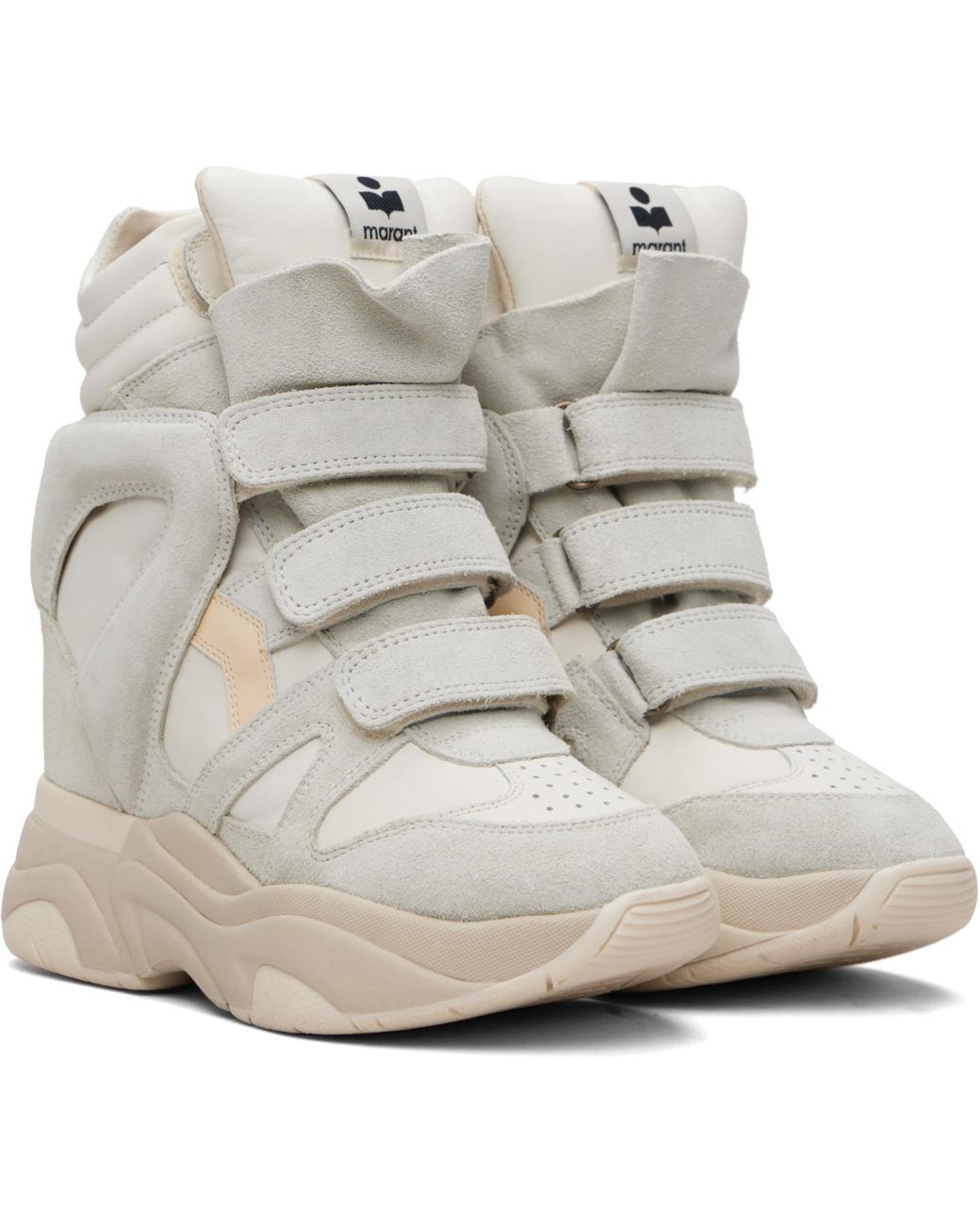 Isabel Marant Gray Off- Balskee Sneakers