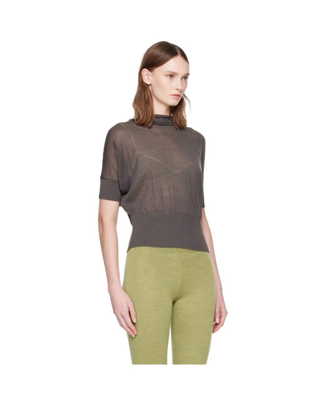 Paloma Wool Gray Mura Top