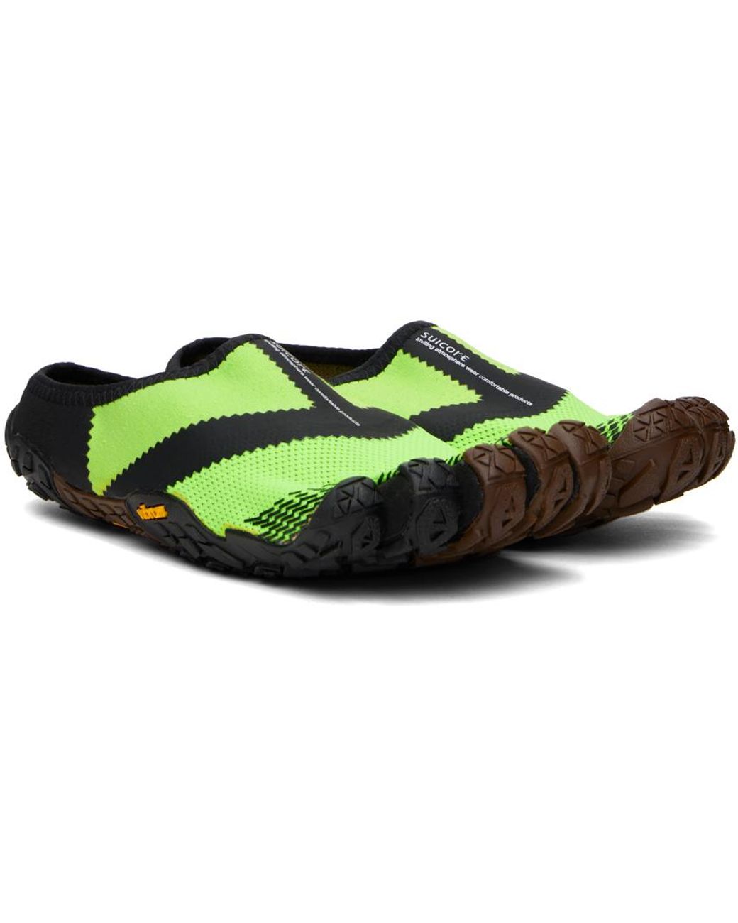 メンズ Suicoke Vibram Fivefingersエディション グリーン Nin-Sabo