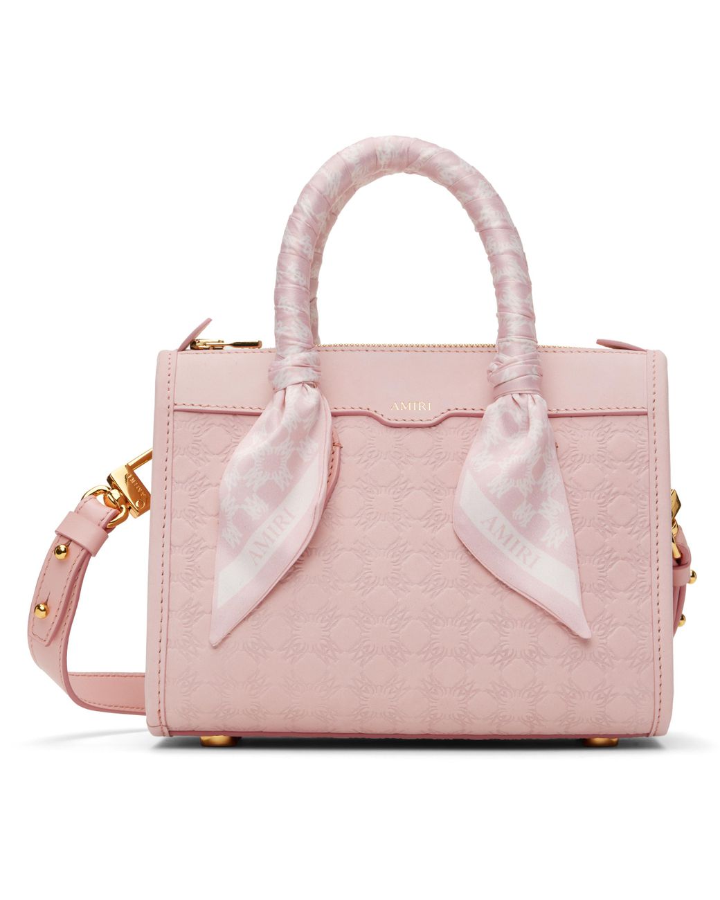 Amiri Ma Quad Micro Triangle Bag in Pink | Lyst UK
