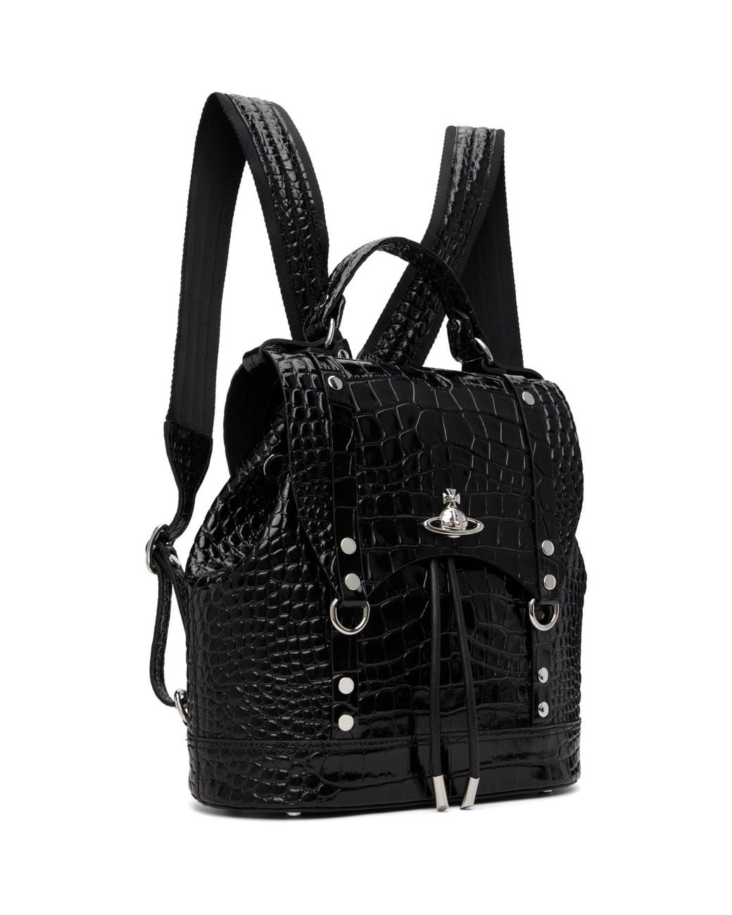 Vivienne Westwood Black Max Small Backpack for men
