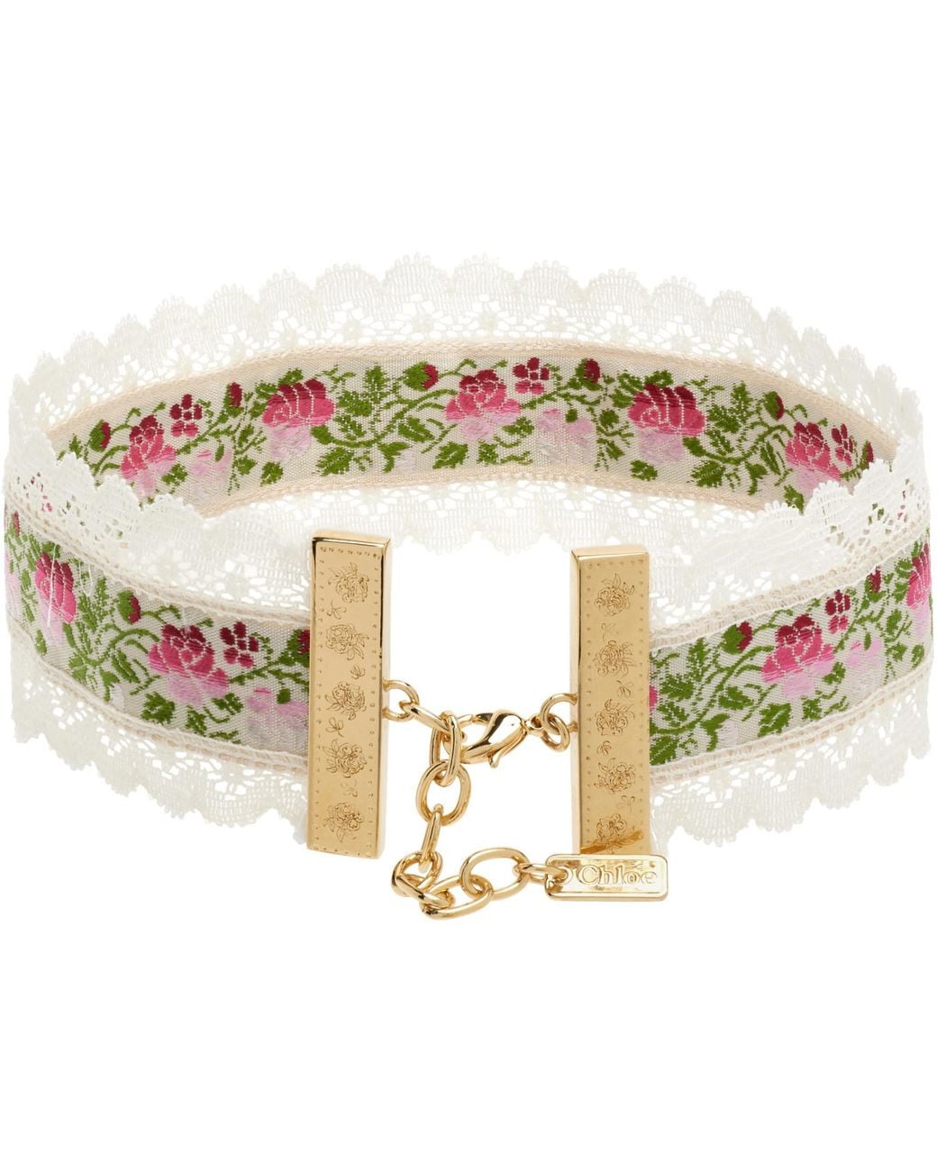 Chloé Metallic 'The Folk' Necklace