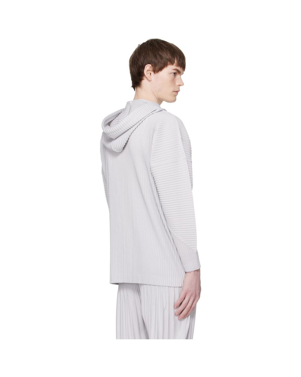 Homme Plissé Issey Miyake Multicolor Monthly Colors February Hoodie for men