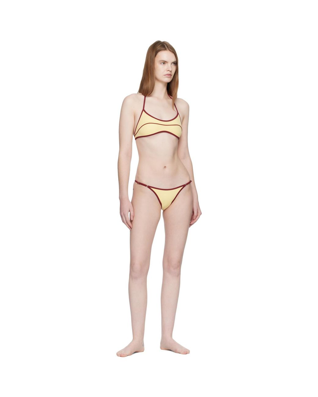 Fruity Booty Natural Reef Bikini Top