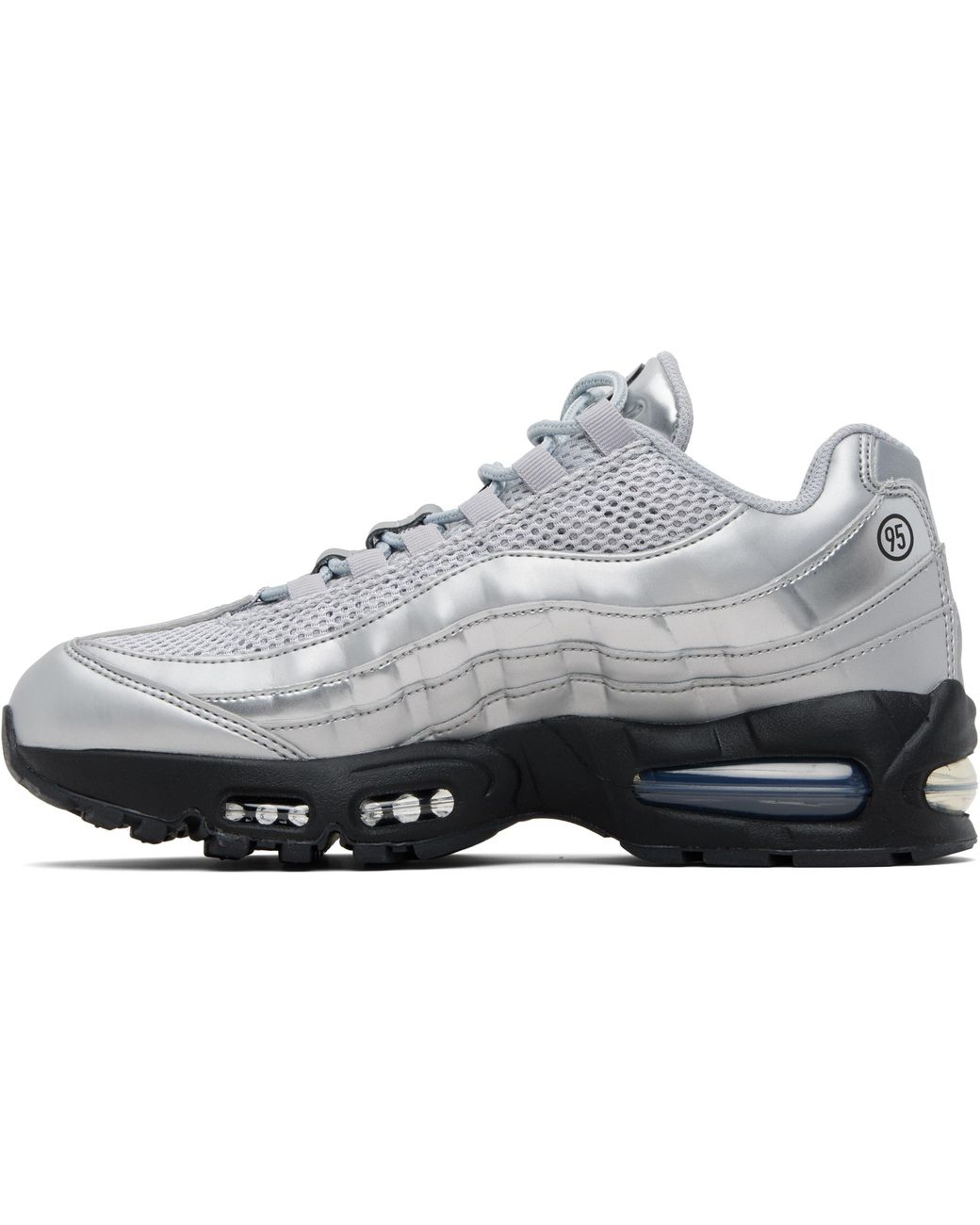 Nike Black Air Max 95 Big Bubble Sneakers for men
