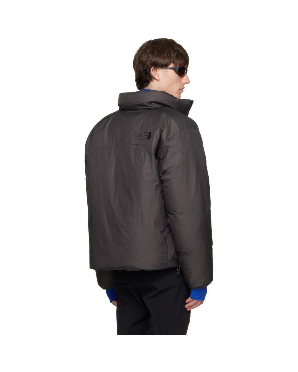 The North Face Blue Pertex Nuptse Reversible Down Jacket for men
