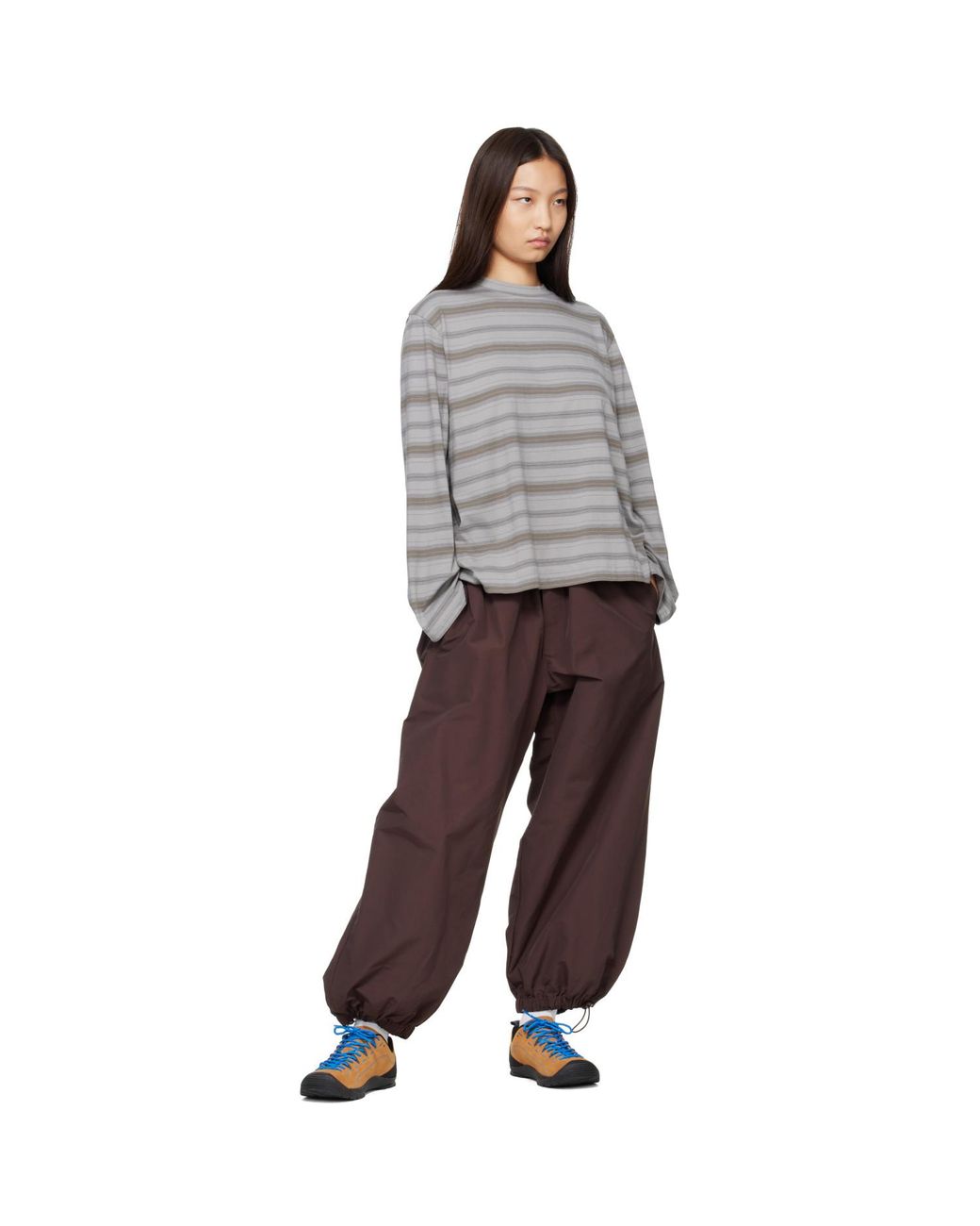 Baskets Jasper Brun Clair Keen en coloris Brown
