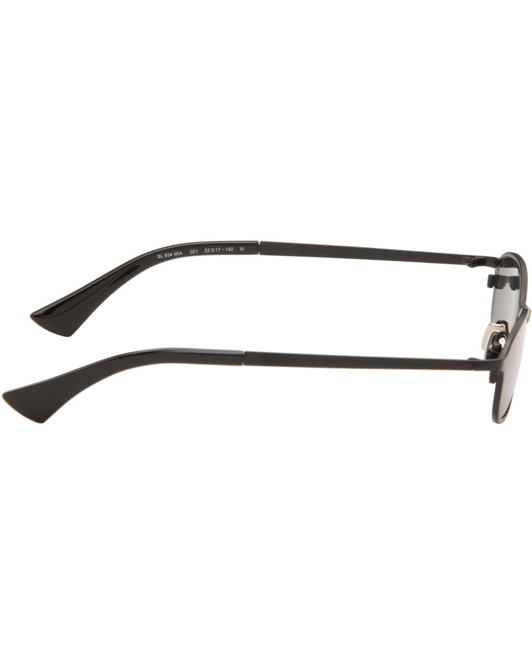 Saint Laurent Gray Sl 934 Mia Sunglasses for men