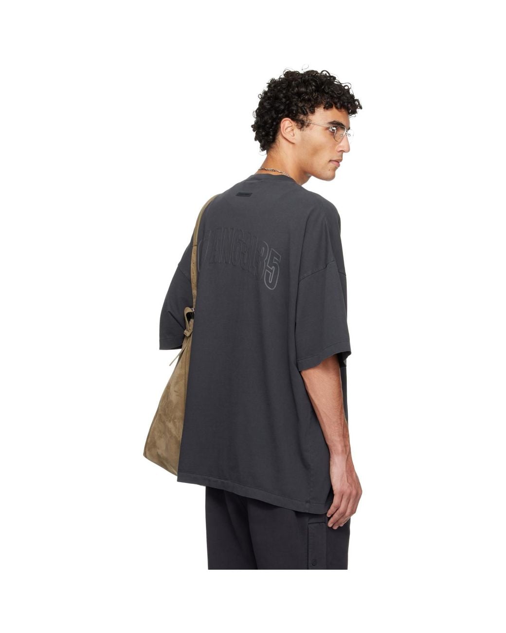Fear Of God Black Holiday 'Los Angeles' 90S T-Shirt for men