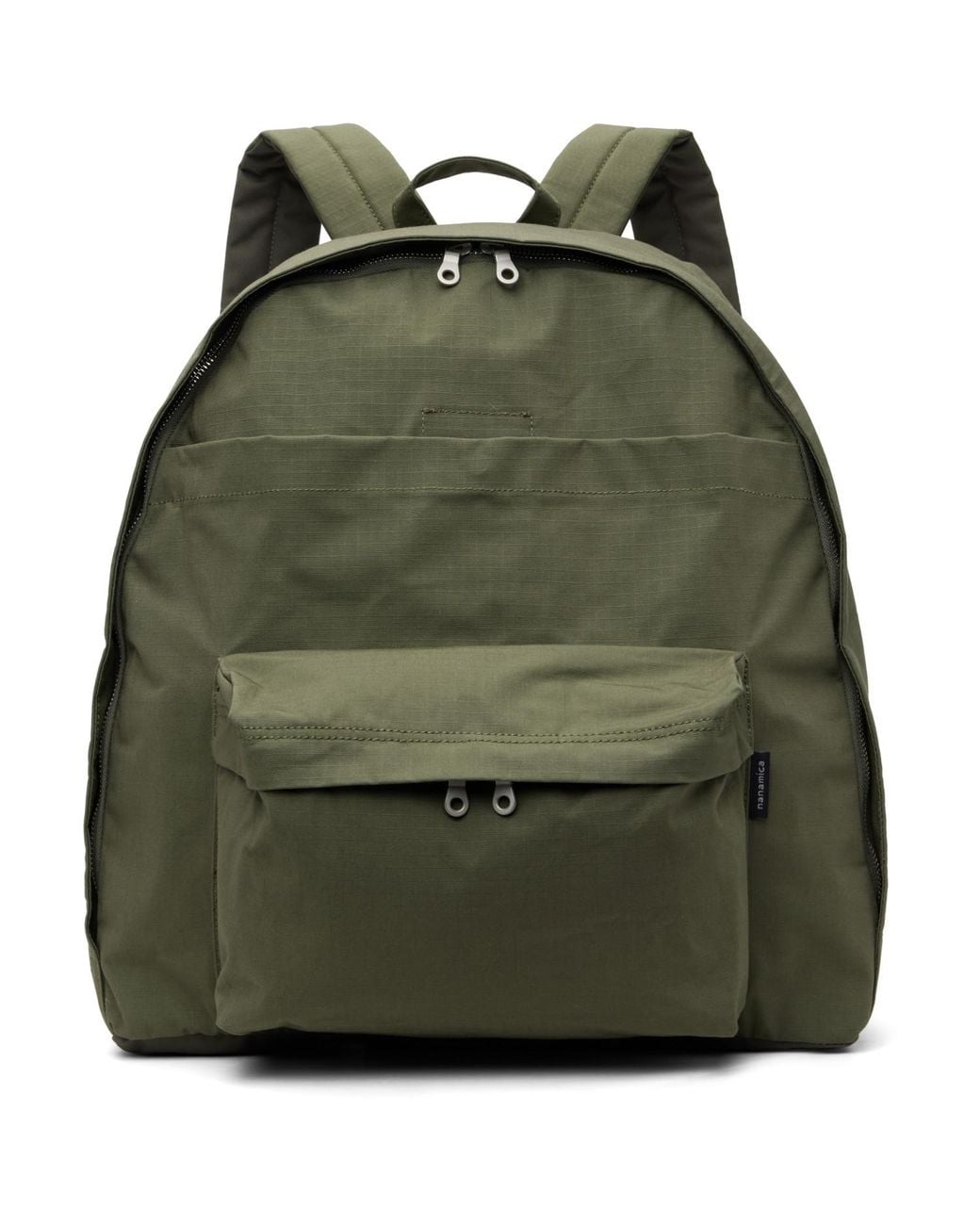 Nanamica Green Khaki Day Pack Backpack for men