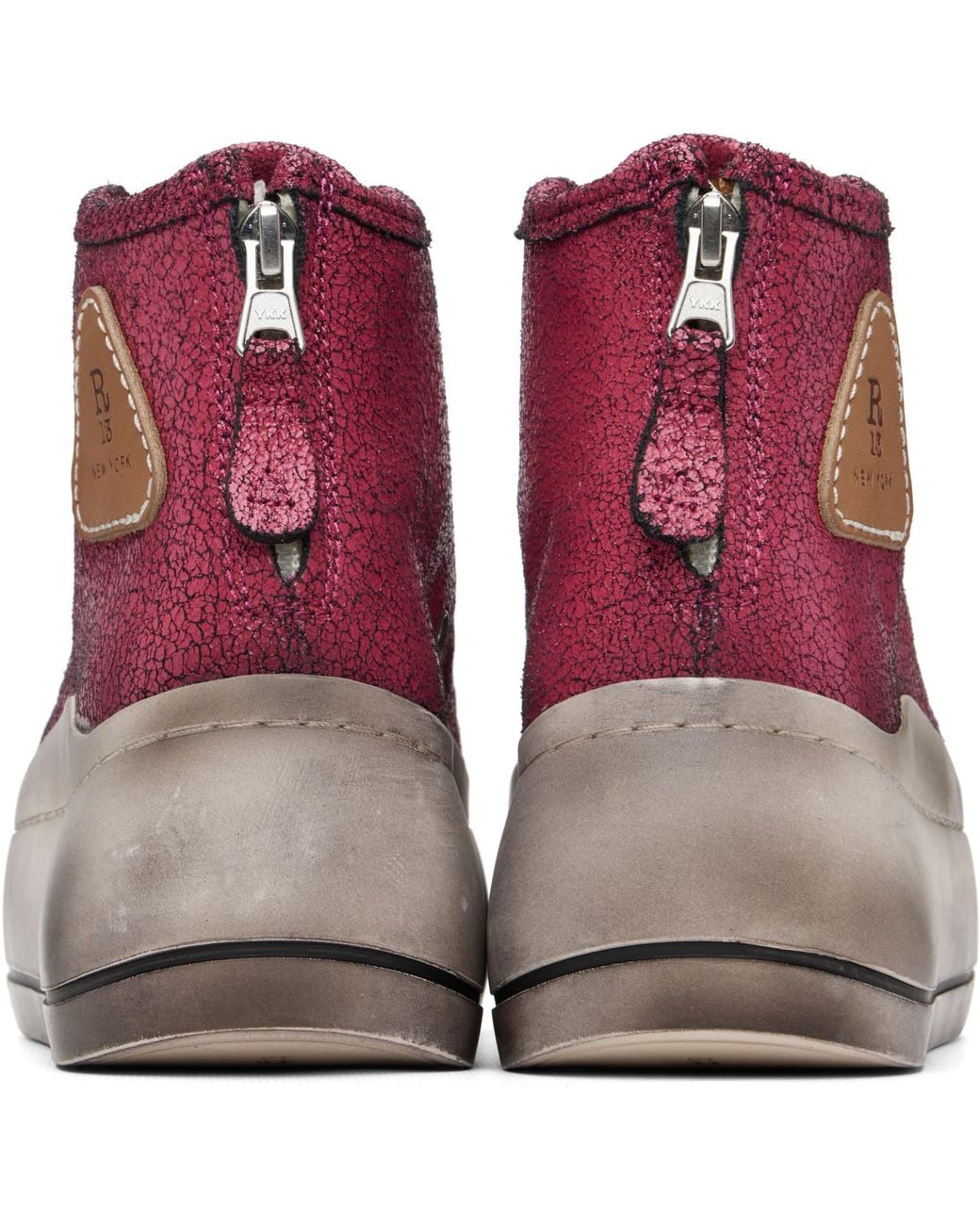 R13 Multicolor Kurt High Top Sneakers