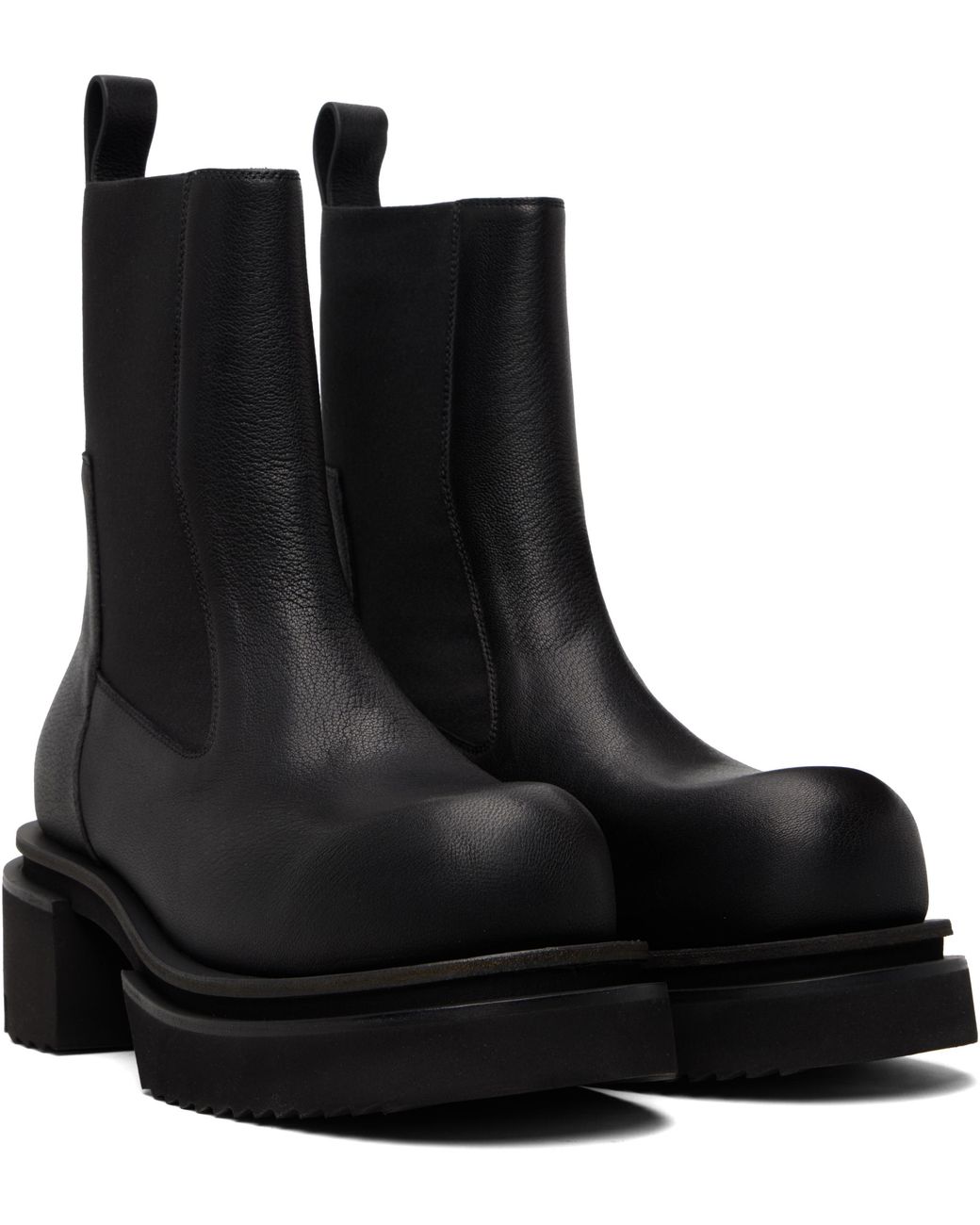 Bottines Beatle Noires À Semelle Bogun Rick Owens pour homme en coloris Black