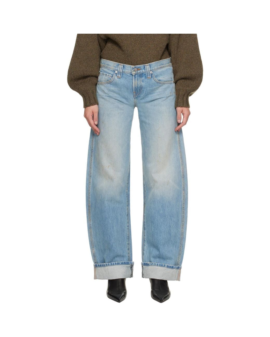 Khaite Blue Karo Jeans