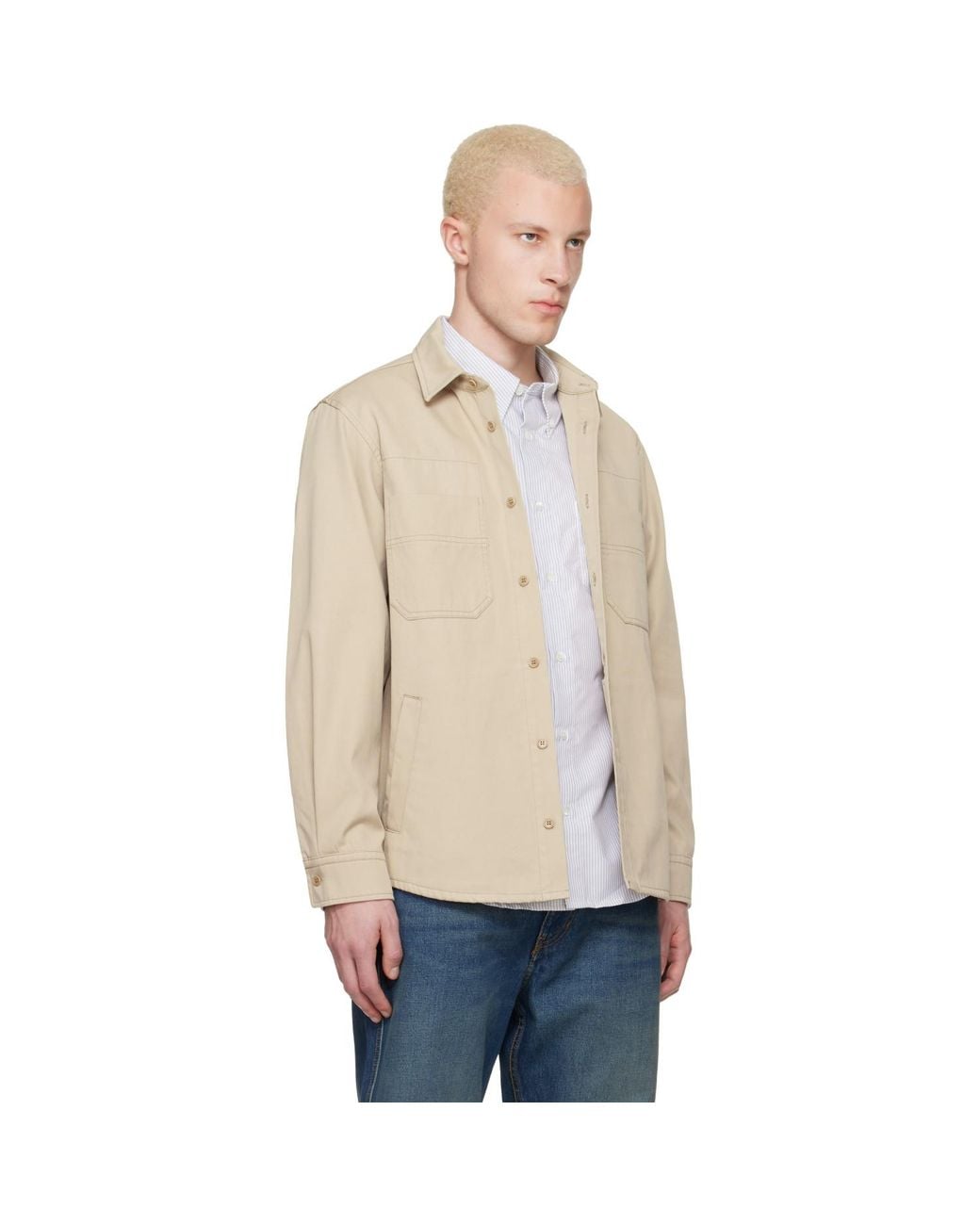 A.P.C. Natural Noah Jacket for men
