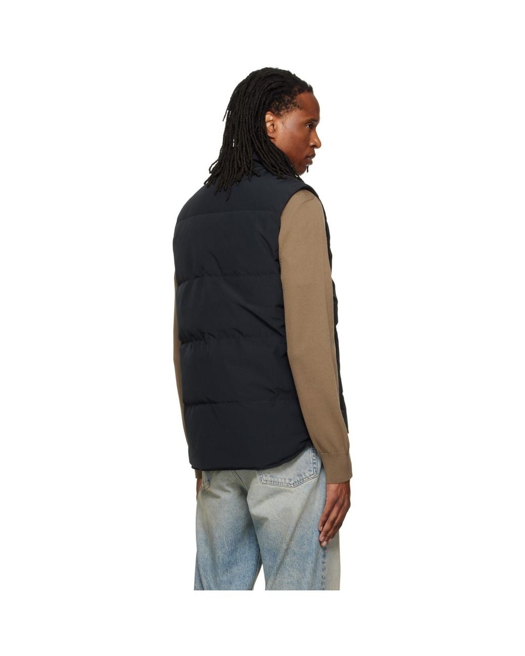Canada Goose Black Garson Down Vest for men