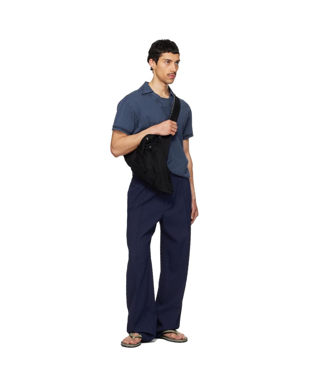 Kiko Kostadinov Black Andras Sandals for men