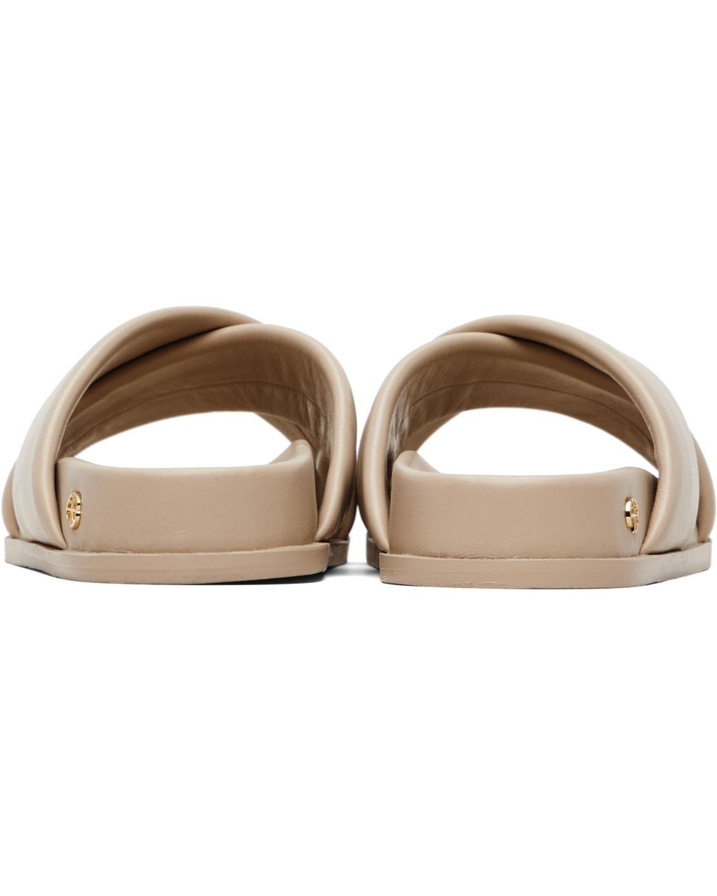 Anine Bing Black Emi Slides