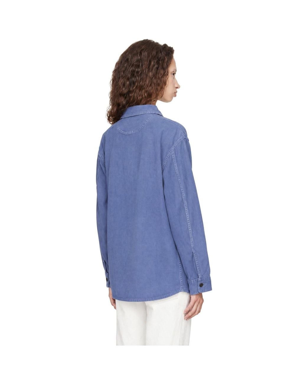 Calvin Klein Blue Kostas Denim Shirt Jacket