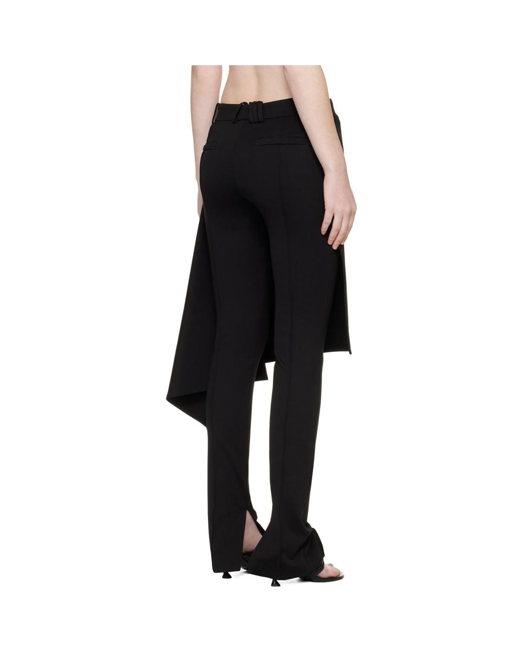 The Attico Black Long Trousers